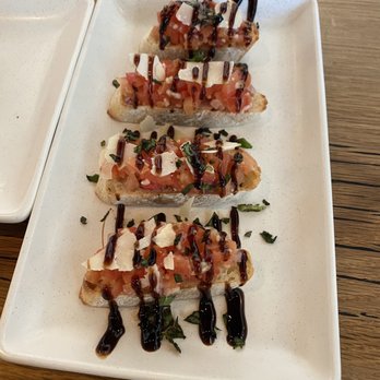 The Red Feather - Bruschetta. - Cocktail Bars Near Me - Melissa, Texas The Red Feather - Bruschetta. - Cocktail Bars Near Me - Melissa, Texas
