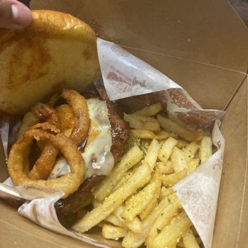 The Gripper Kitchen - Rodeo gripper and parmesan fries - Fast Food Near Me - Pearland, Texas The Gripper Kitchen - Rodeo gripper and parmesan fries - Fast Food Near Me - Pearland, Texas