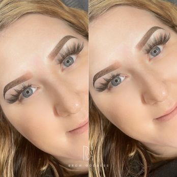 Brow Goddess - Client trusted me to do her brows & look how they turned out - Permanent Makeup Near Me