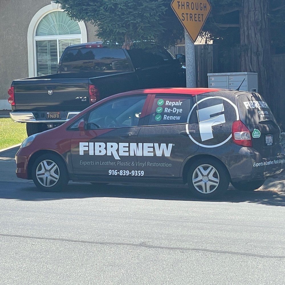 Fibrenew Rocklin - His cool mobile service car! - Furniture Reupholstery Near Me Fibrenew Rocklin - His cool mobile service car! - Furniture Reupholstery Near Me