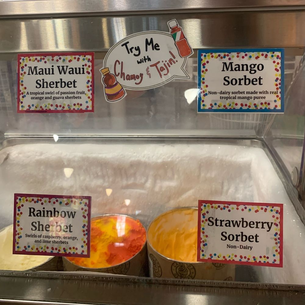 Old Town Sweet Shop - Mango Sorbet with Taijin & Chamoy, yes please! - Candy Stores Near Me - Temecula, California