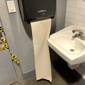 Treylor Park - Towel dispenser had mind of its own--kept spewing out paper towels...when Ibwas nowhere near it! - Diners Near Me - Savannah, Georgia Treylor Park - Towel dispenser had mind of its own--kept spewing out paper towels...when Ibwas nowhere near it! - Diners Near Me - Savannah, Georgia