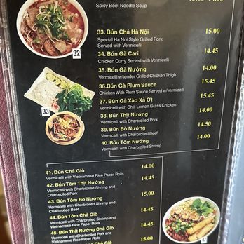 Pho Ha Noi - Menu as of 01/0/25 - Vietnamese Near Me - Lake Forest, California Pho Ha Noi - Menu as of 01/0/25 - Vietnamese Near Me - Lake Forest, California