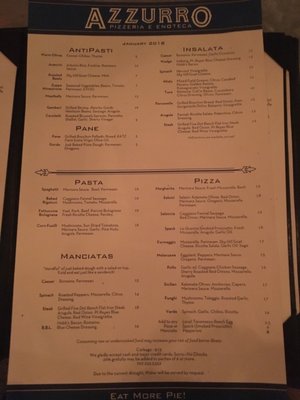 Menu photo 5 Azzurro Pizzeria Napa, CA Menu photo 5 Azzurro Pizzeria Napa, CA