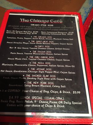 Menu photo 4 The Chicago Cafe Florence, AL Menu photo 4 The Chicago Cafe Florence, AL