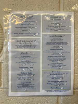 Menu photo 4 The Junction Diner Poulsbo, WA