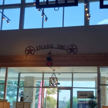 Ashley Store - Thank You above exit - Furniture Stores Near Me - Austin, Texas