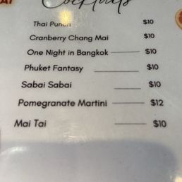 Happy hour prices $6 Happy hour prices $6
