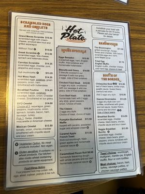 Menu photo 5 Hot Plate Minneapolis, MN