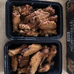 C.R. Wings - Darkness sauce chicken wings 20 Wings
