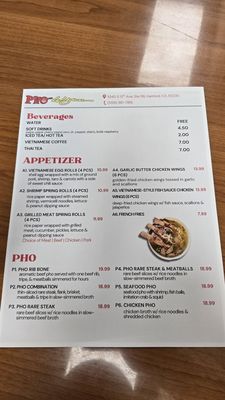 Menu photo 7 Pho Wynn Hanford, CA