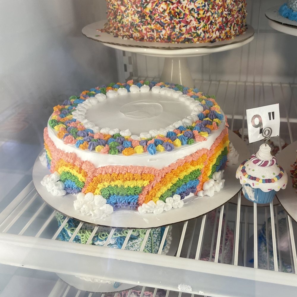 Rainbow Icecream cake Rainbow Icecream cake