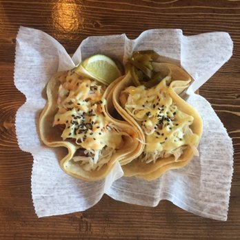 Coreanos Allston - Miso chicken and spicy pork tacos - Korean Near Me - Allston, Massachusetts