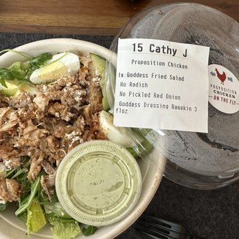 Local Kitchens - Suppose to be Fried Chicken Goddess Salad - Burgers Near Me - San Bruno, California Local Kitchens - Suppose to be Fried Chicken Goddess Salad - Burgers Near Me - San Bruno, California
