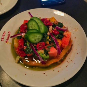Celso y Manolo - Tomato salad (best dish ever) - Tapas Bars Near Me - Madrid, M
