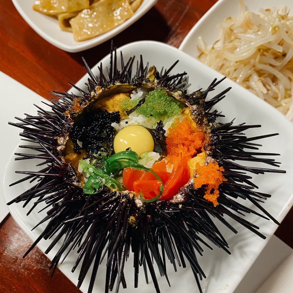 Crab House - small uni rice bowl - Korean Near Me - Los Angeles, California
