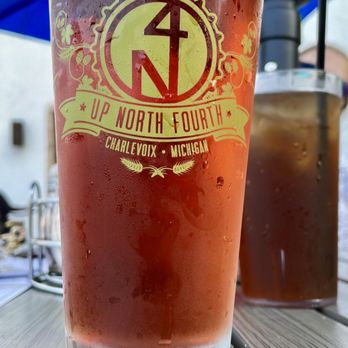 Bridge Street Tap Room - Cherry cider - Pizza Near Me - Charlevoix, Michigan