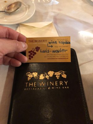The Winery Restaurant & Wine Bar by null