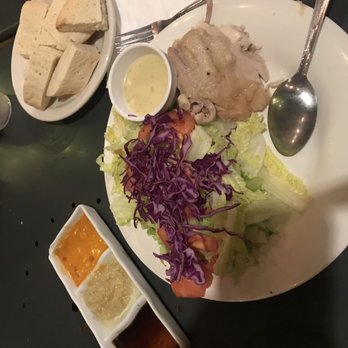 Savoy Kitchen - Hainan Chicken w Salad - Asian Fusion Near Me - Alhambra, California Savoy Kitchen - Hainan Chicken w Salad - Asian Fusion Near Me - Alhambra, California