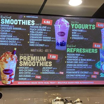 BAMBU - Menu (2/25/24) - Bubble Tea Near Me - Garden Grove, California BAMBU - Menu (2/25/24) - Bubble Tea Near Me - Garden Grove, California
