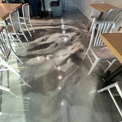 Rosati's Pizza - Cool floor