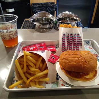 Birdcall - Buffalo Chicken Sandwich Fries Tater Tots Raspberry Rhubarb Apple Cider Vinegar drink - Chicken Shop Near Me - Denver, Colorado Birdcall - Buffalo Chicken Sandwich Fries Tater Tots Raspberry Rhubarb Apple Cider Vinegar drink - Chicken Shop Near Me - Denver, Colorado