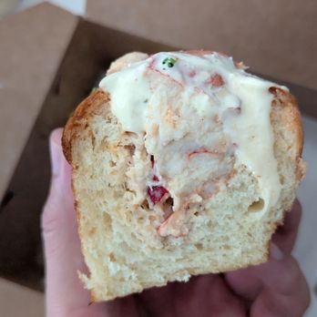 MARKET Seafood Eatery - Hot Lobster Roll, Half - Seafood Near Me - Edmonds, Washington