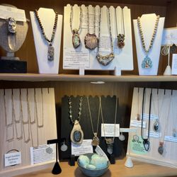 New Earth Healing Gifts - Accessory Display