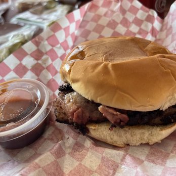 UP IN SMOKE B-B-Q - Brisket Sandwich - Barbeque Near Me - Robstown, Texas UP IN SMOKE B-B-Q - Brisket Sandwich - Barbeque Near Me - Robstown, Texas