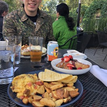 Garden Cafe - Chorizo and eggs - Breakfast & Brunch Near Me - Dallas, Texas