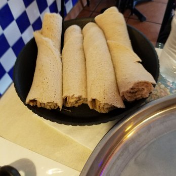 Abyssinia Restaurant and Cafe - More injera bread - Ethiopian Near Me - Phoenix, Arizona
