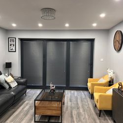 D & C Blinds - Perfect fit metal Venetian bifold door
