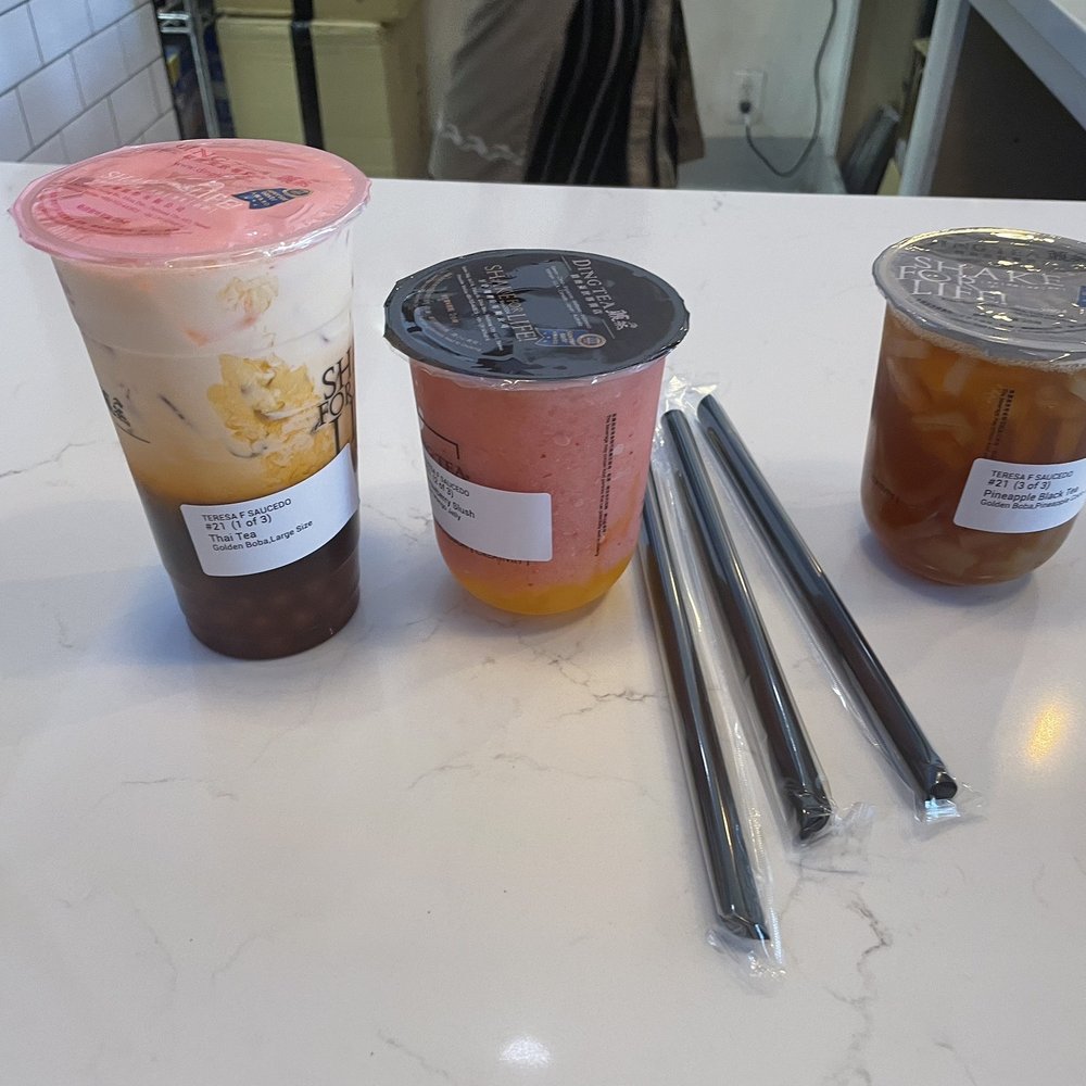 Teatopia - Thai Tea, Pineapple Tea and Mango Slush all with golden boba and jelly. Delicious.. follow me for more places to try in the LGB. - Bubble Tea Near Me - Long Beach, California Teatopia - Thai Tea, Pineapple Tea and Mango Slush all with golden boba and jelly. Delicious.. follow me for more places to try in the LGB. - Bubble Tea Near Me - Long Beach, California