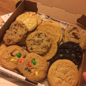 Insomnia Cookies - The 17 for $17 New Years deal they offered! - Desserts Near Me - New Haven, Connecticut Insomnia Cookies - The 17 for $17 New Years deal they offered! - Desserts Near Me - New Haven, Connecticut
