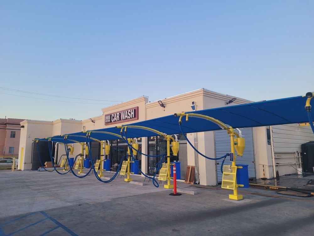 Vibrant La Xpress Car Wash Capture Art Vibrant La Xpress Car Wash Capture Art