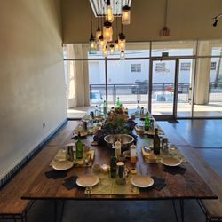 The Cookery Dallas - Table setup