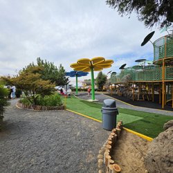 Resendiz Family Fruit Barn - Walking paths, largest play structure, and misters