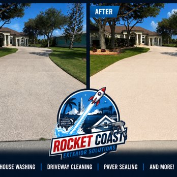 Rocket Coast Exterior Solutions - Driveways - Pressure Washers Near Me - Cocoa, Florida Rocket Coast Exterior Solutions - Driveways - Pressure Washers Near Me - Cocoa, Florida