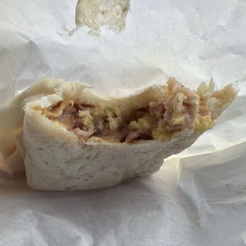 Scooter's Coffee - Inside of the bacon burrito runny and gooey - Coffee & Tea Near Me - Rowlett, Texas Scooter's Coffee - Inside of the bacon burrito runny and gooey - Coffee & Tea Near Me - Rowlett, Texas