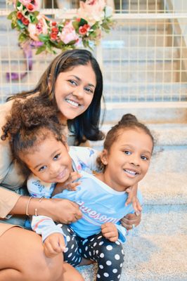 Photo of Manhattan Lasik Center - New York - New York, NY, US. "They are my reason for getting SMILE" - Andrea, SMILE Patient