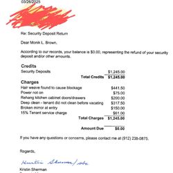 Market South Management - Anything to keep my deposit but the God I serve is high above all things.Victory is mine and vengeance is the Lord he will Repay!!!