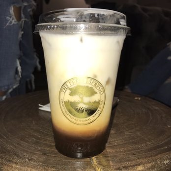 The Press Espresso  - Iced vanilla latte with macadamia milk - Bakeries Near Me - Temecula, California