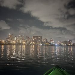 Night Kayak - City lights