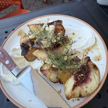 Sylva - Charted stone fruit - New American Near Me - Tahoe City, California