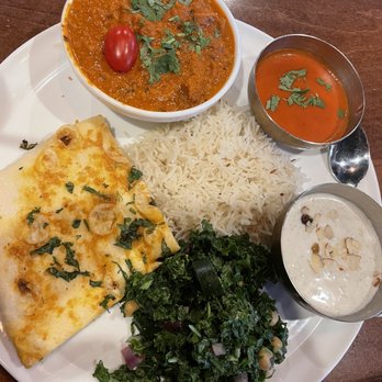 India Restaurant - Chicken Tikka Masala - off the Lunch Thali Special menu - Indian Near Me - Providence, Rhode Island