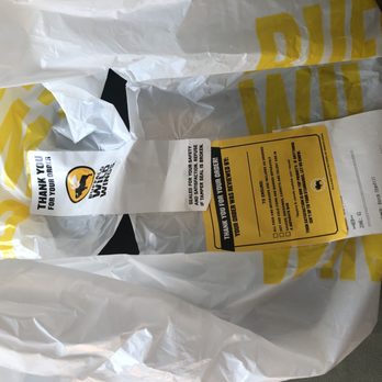 Buffalo Wild Wings - Tamper sealed bag to adhere to covid policies - American Near Me - Cerritos, California
