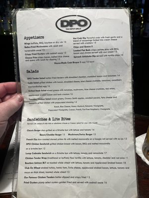 Menu photo 3 The Depot Grille Staunton, VA Menu photo 3 The Depot Grille Staunton, VA