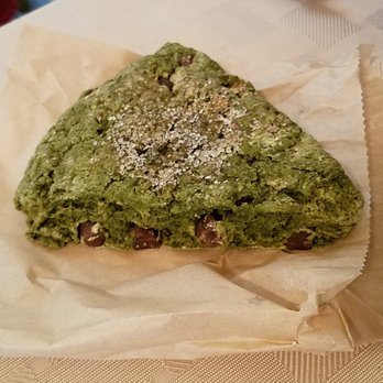 Abeille Voyante Tea Co. - matcha chocolate chip scone - Tea Rooms Near Me - Millvale, Pennsylvania Abeille Voyante Tea Co. - matcha chocolate chip scone - Tea Rooms Near Me - Millvale, Pennsylvania