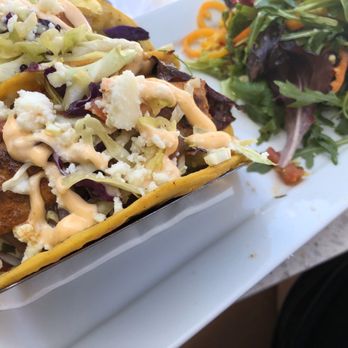 Lighthouse - Mahi Mahi tacos and salad - Breakfast & Brunch Near Me - Newport Beach, California