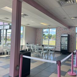Inside seating area